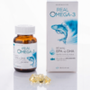 Real Omega-3-Hỗ trợ tốt cho não bộ và thị lực (Lọ 60 viên)